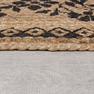 Covor Maisie Natural/Negru 80X150 cm, Flair Rugs - Img 4