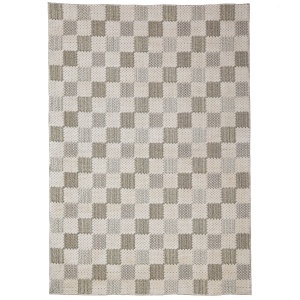 Covor Muted Checkerboard Verde 116x170 cm - Img 7