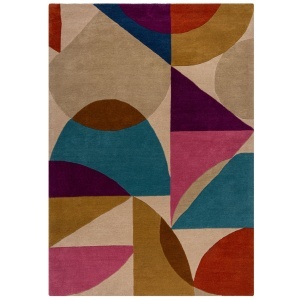 Covor Oblix Multi Shape Multicolor 120x170 cm, Flair Rugs - Img 2
