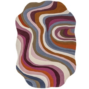 Covor oval Envy Wool Multicolor 160x230 cm - Img 5