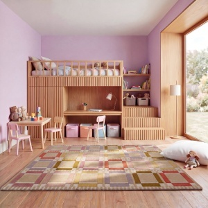 Covor Quadro Wool Pastel 200x290 cm - Img 2
