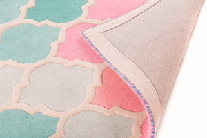 Covor Rosella Roz/Albastru 80X150 cm, Flair Rugs - Img 3