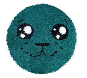 Covor Rotund, Fantasy, Verde, 67x67 cm, Delta Smile 12090 6236
