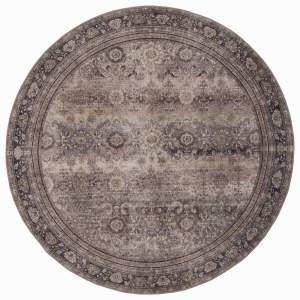 Covor Rotund INKA V7 Maro 200x200 cm - Img 2