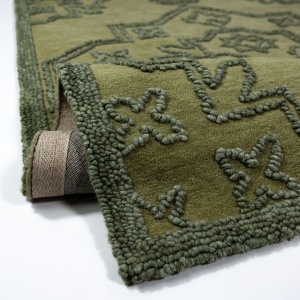 Covor Sable Vintage Wool Verde 200x290 cm - Img 2