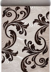 Covor Traversa, Cappuccino, Crem, 100x400 cm, Delta