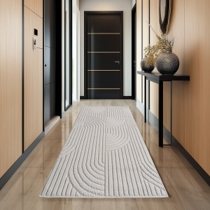 Covor traversa Helix V2 Crem 80x150 cm