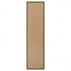 Covor traversă Kira Jute Verde 60X230 cm, Flair Rugs - Img 5