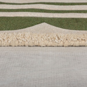Covor traversa Lois Scallop Verde 80X230 cm, Flair Rugs - Img 4