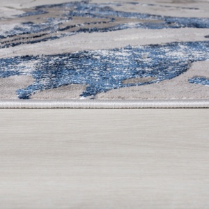 Covor traversă Marbled Bleumarin 60X230 cm, Flair Rugs - Img 5