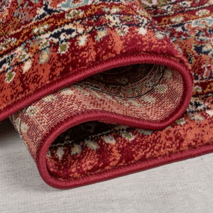 Covor traversa Sincerity Royale Sandford Rosu 60X230 cm, Flair Rugs - Img 3
