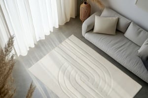 Covor Zen Deluxe Crem 160x230 cm - Img 4