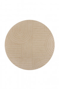 Covor Zen Garden Natural 160X160 cm, rotund, Flair Rugs - Img 2