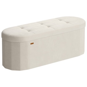 Cufar depozitare Songmics Alb 110x38x38 cm - Img 2