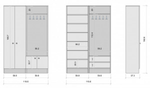 Cuier M11-1567 Alb - Img 10