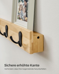 Cuier Songmics Bej 70x7x4.8 cm - Img 5