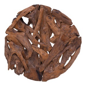 Decoratiune perete, Sebal, Pako, Natural 80x5x80 cm