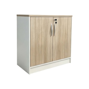 Dulap birou Armadi, Bej, 80x40x80 cm - Img 2