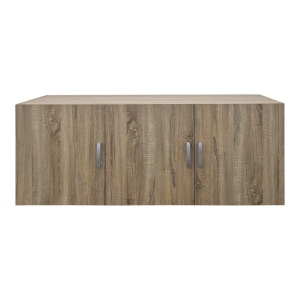 Dulap cu 3 usi, Alvia, Stejar, 51x150x60 cm - Img 3