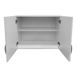 Dulap cu 6 usi, Athos II, V7, Alb, 240x42x240 cm - Img 5