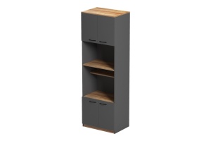 Dulap de bucatarie Rowan Gri 60x42x182cm - Img 6