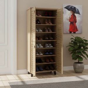 Dulap Pantofi Mantam 24 Perechi Sonoma 78x40x170.5 cm