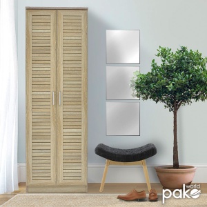 Dulap Pantofi Sante 21 Perechi Sonoma 60x37x183 cm