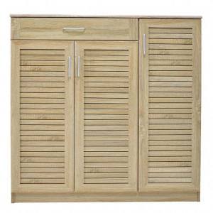 Dulap Pantofi Sante 30 Perechi Sonoma 120x37x123 cm - Img 5