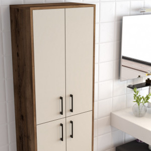 Dulap Pentru Baie Berlina Walnut-Cream - Img 4