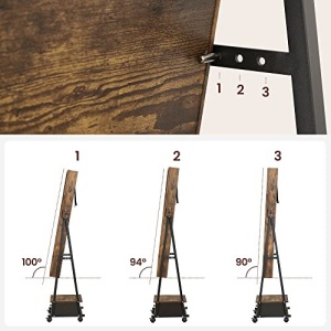 Dulap pentru bijuterii, Songmics, Antic, 41.5x37x152.5 cm - Img 4