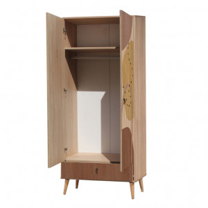 Dulap pentru haine City, Multicolor - Img 3