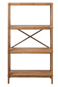Dulap rafturi X-SHELF, Natural, 30x124x70 cm - Img 2