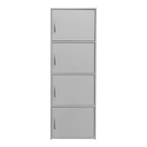 Dulap soldat Gabino I Alb 40x34.5x120 cm - Img 3