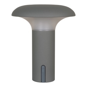 Lampa LED Ramsey, Gri, 17x17x21 cm