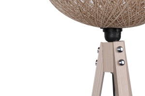 Lampadar 194 Crem 34x38x120 cm - Img 3