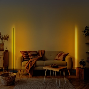 Lampadar Only Negru 30x30x153 cm - Img 3