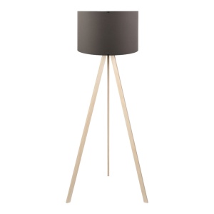 Lampadar PWL-1060, Pako World, E27, Natural-Antracit, 38x38x140 cm