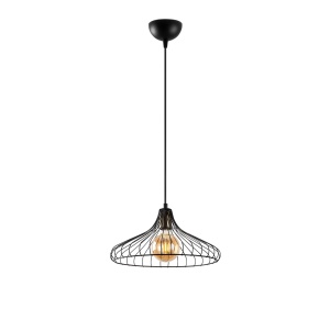 Lustra Depay Negru 36x36x120 cm - Img 5