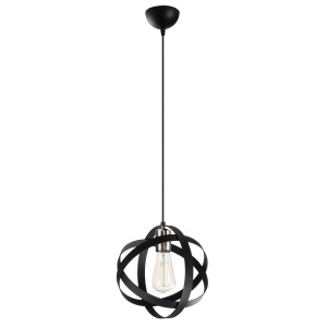 Lustra Gezegen Negru 25x25x121 cm - Img 2