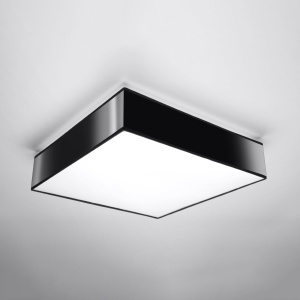 Lustra Horus Negru 45x45x11 cm - Img 2