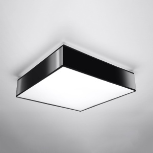 Lustra Horus Negru 55x55x11 cm - Img 2