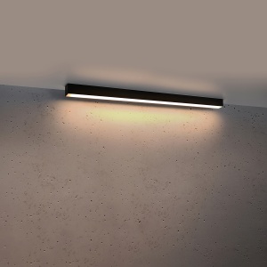Lustra LED Pinne Negru 3000K 90x6x6 cm - Img 3