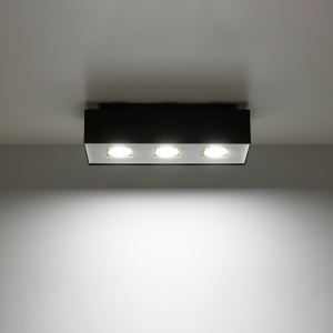 Lustra Mono Negru 34x14x11 cm - Img 3
