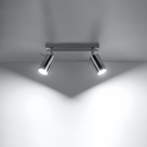 Lustra Ring Crom 30x6x16 cm - Img 3