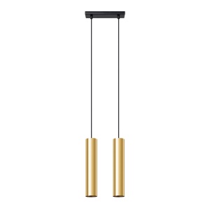 Lustra suspendata Lagos Auriu lucios 30x6x100 cm