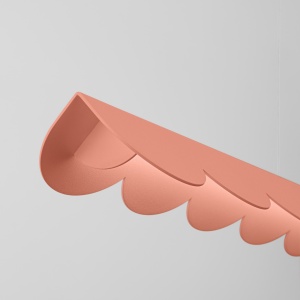 Lustra suspendata LED Biscuit Peach 4000K 131x13x200 cm - Img 4