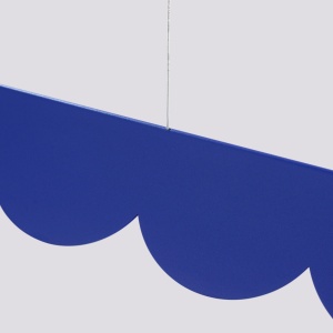 Lustra suspendata LED Biscuit Ultramarine 4000K 131x13x200 cm - Img 8