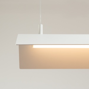 Lustra suspendata LED Elva Alb 3000K 150x27.5x200 cm - Img 8