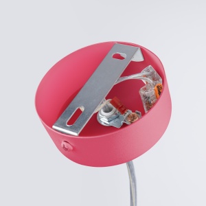 Lustra suspendata LED Farge Roz 3000K 120x8x150 cm - Img 7