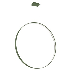 Lustra suspendata LED Rio 110 Olive 3000K 110x16x150 cm